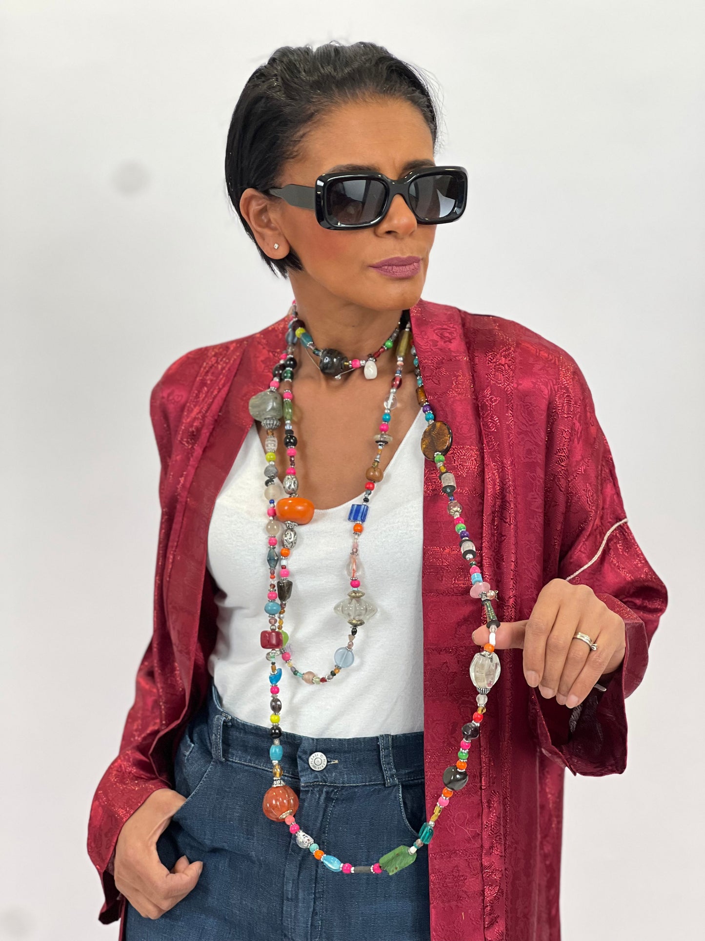Kimono Grenat