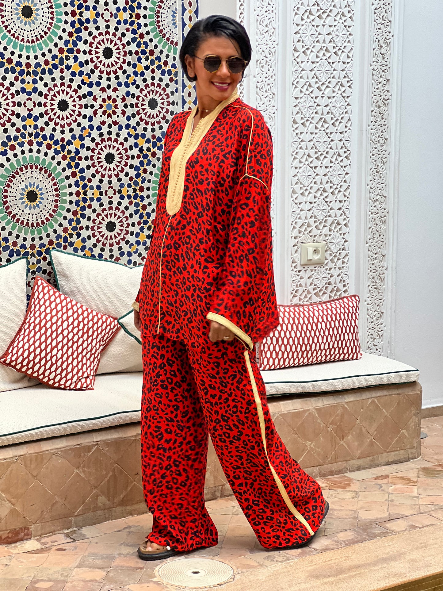 SET Léopard Red