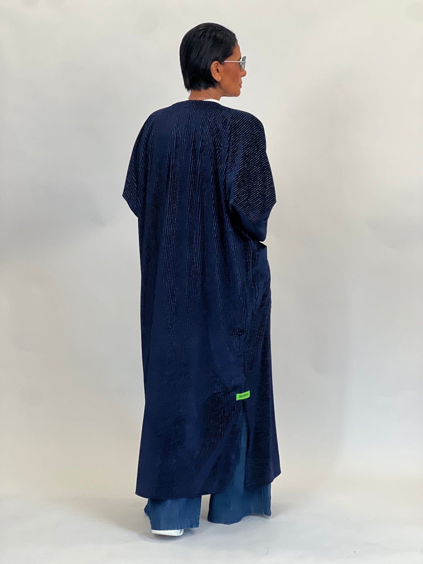 Kimono velvet blue
