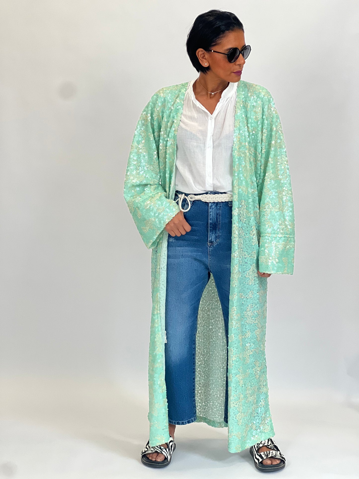 Kimono sequin