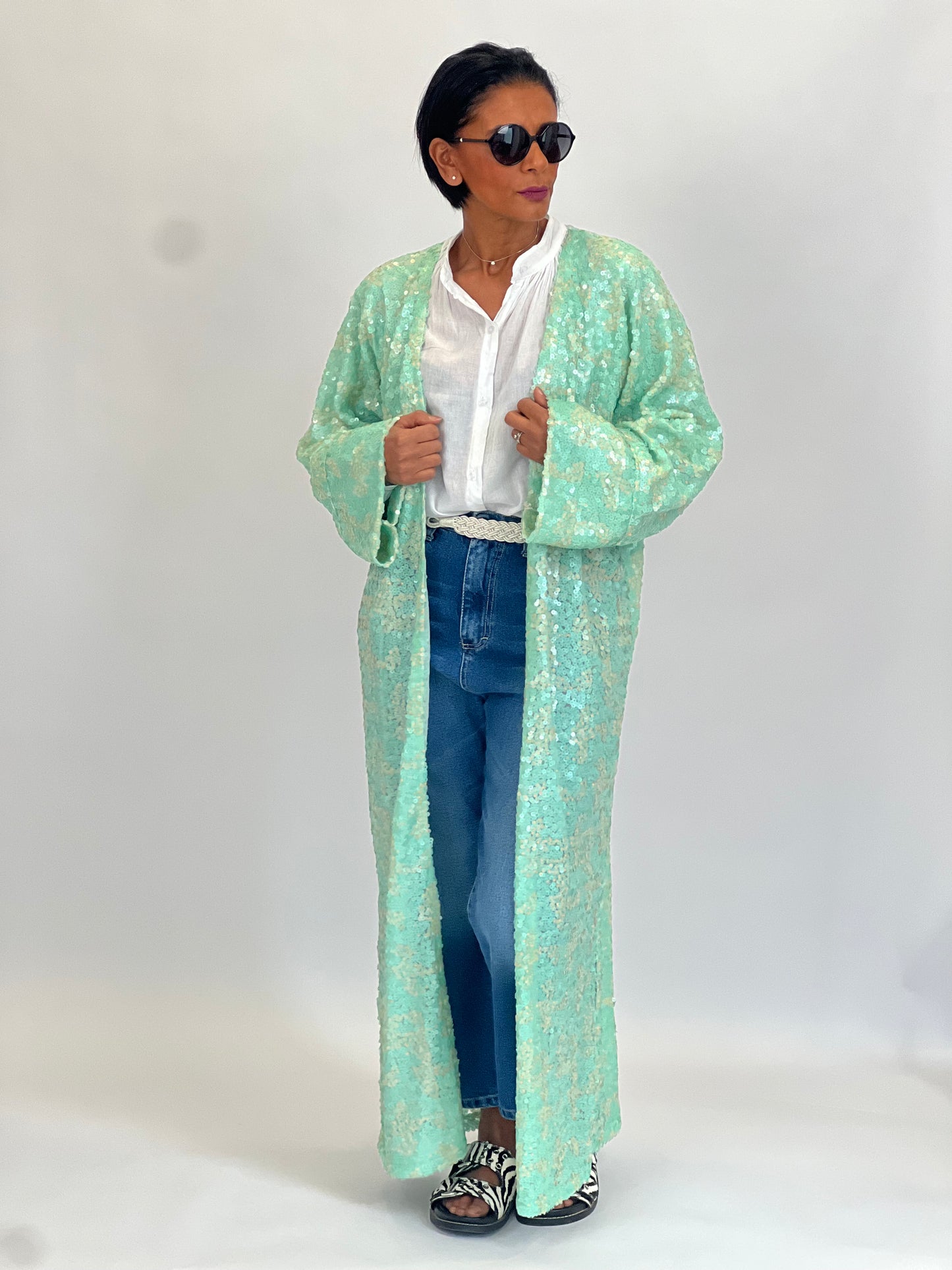 Kimono sequin