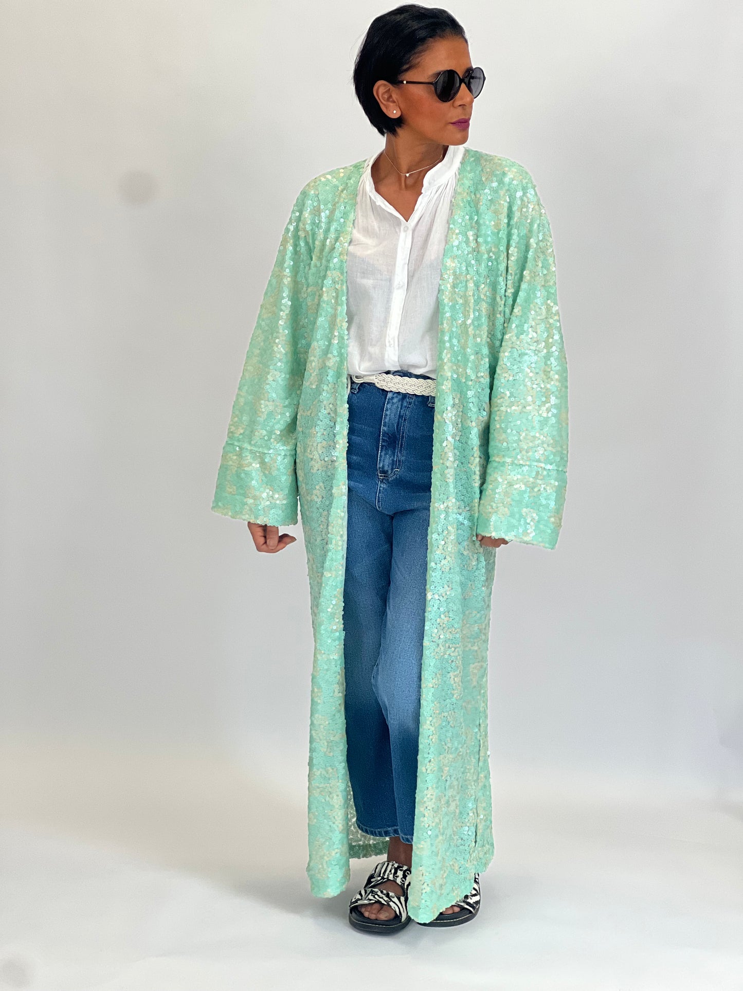 Kimono sequin